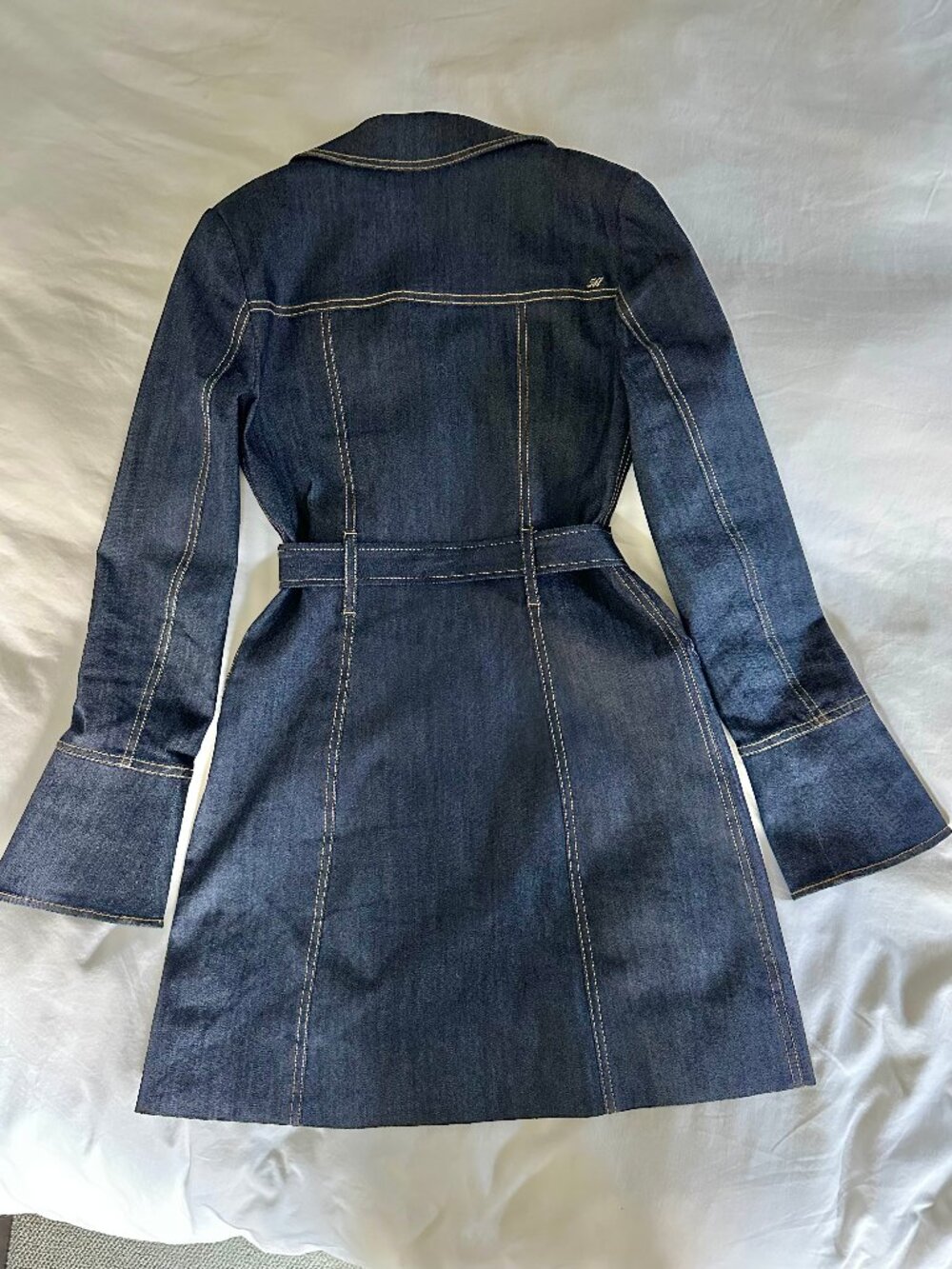 Cinq Evie Denim Trench Dress - Picture 5 of 7